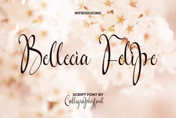 Bellecia Felipe: A Script Font with a Feminine Touch
