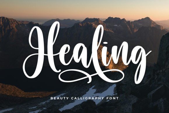 Healing Font: A Beautiful Script for Modern Branding