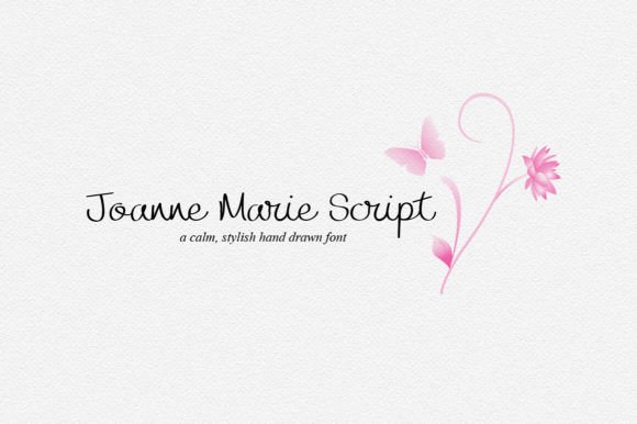 Joanne Marie: The Handwritten Font That Feels Like a Personal Note