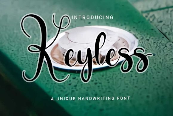 Keyless: The Magical Script Font for Elegant Designs