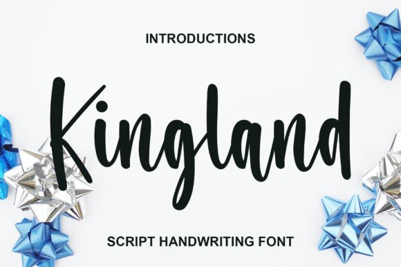 Kingland: The Dainty Script Font for Modern Branding