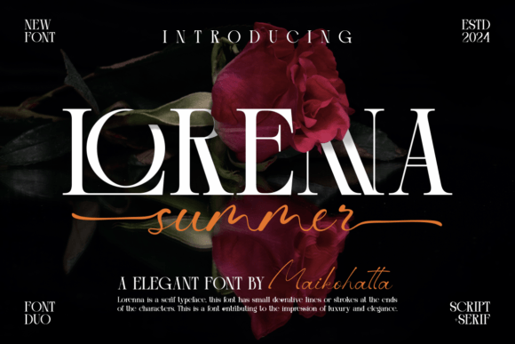 Lorenna: Blending Serif Structure with Script Soul