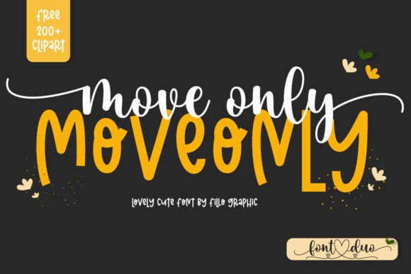 Move Only: Pairing Script and Sans Serif for Modern Branding