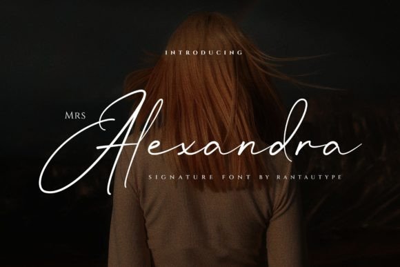 Mrs Alexandra: A Script Font for Timeless Elegance