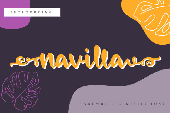 Navilla: A Stylish Script Font for Personalized Designs