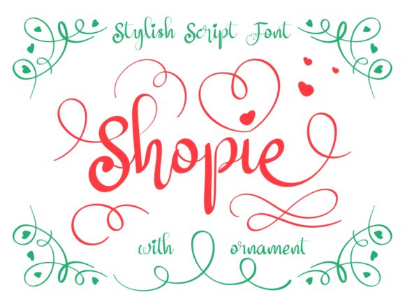 Shopie: The Script Font Balancing Elegance and Practicality