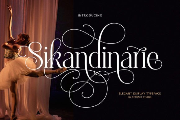 Sikandinarie: A Script Font That Balances Artistry and Practicality