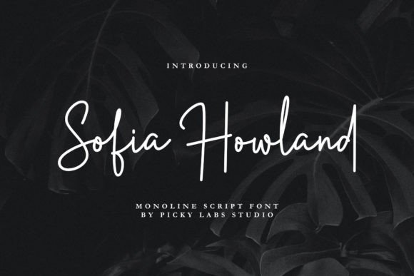 Sofia Howland: The Script Font for Elegant Branding