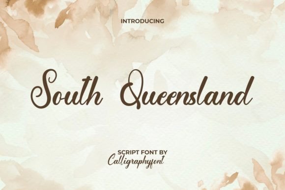 South Queensland: A Handwritten Font with Authentic Character