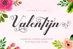 Valentijn: A Royal Script for Timeless Design Projects