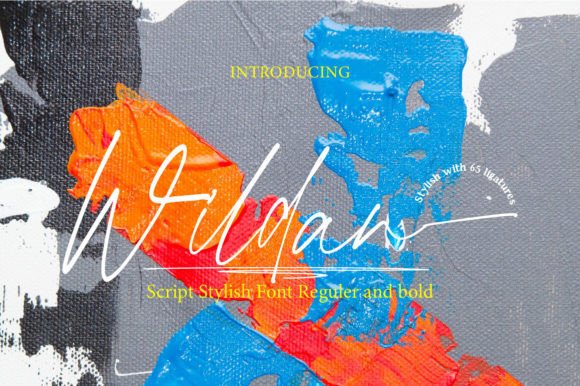 Wildan: The Signature Script Font for Modern Creators